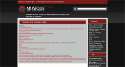 Desktop Screenshot of musique.lestelechargements.fr