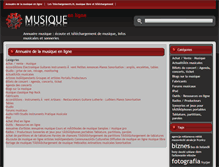 Tablet Screenshot of musique.lestelechargements.fr